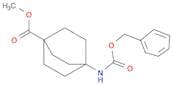 methyl 4-(phenylmethoxycarbonylamino)bicyclo[2.2.2]octane-1-carboxylate