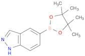 1H-Indazole, 5-(4,4,5,5-tetramethyl-1,3,2-dioxaborolan-2-yl)-