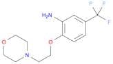 2-[2-(4-Morpholinyl)ethoxy]-5-(trifluoromethyl)-aniline