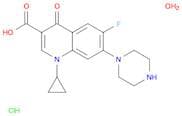 3-​Quinolinecarboxylic acid, 1-​cyclopropyl-​6-​fluoro-​1,​4-​dihydro-​4-​oxo-​7-​(1-​piperazinyl)…