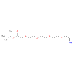 3,6,9,12-Tetraoxatetradecanoic acid, 14-amino-, 1,1-dimethylethylester