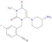 Benzonitrile,2-[[6-[(3R)-3-amino-1-piperidinyl]-3,4-dihydro-3-methyl-2,4-dioxo-1(2H)-pyrimidinyl]m…