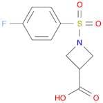 1-(4-Fluoro-benzenesulfonyl)-azetidine-3-carboxylic acid