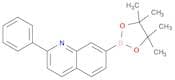 2-Phenyl-7-(4,4,5,5-tetramethyl-1,3,2-dioxaborolan-2-yl)quinoline