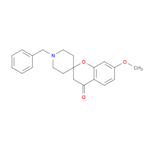 Spiro[2H-1-benzopyran-2,4'-piperidin]-4(3H)-one,7-methoxy-1'-(phenylmethyl)-
