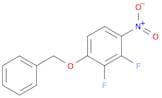 Benzene, 2,3-difluoro-1-nitro-4-(phenylmethoxy)-