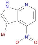 3-Bromo-4-nitro-1H-pyrrolo[2,3-b]pyridine