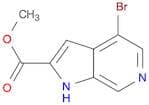 4-Bromo-1h-pyrrolo[2,3-c]pyridine-2-carboxylic acid methyl ester