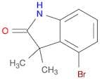 4-BROMO-3,3-DIMETHYLINDOLIN-2-ONE