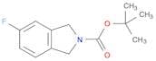 tert-Butyl 5-fluoroisoindoline-2-carboxylate