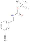 Carbamic acid, [(3-ethynylphenyl)methyl]-, 1,1-dimethylethyl ester
