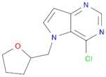 4-Chloro-5-((tetrahydrofuran-2-yl)methyl)-5H-pyrrolo[3,2-d]pyrimidine