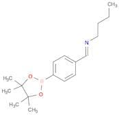 (E)-Butyl(([4-(tetramethyl-1,3,2-dioxaborolan-2-yl)phenyl]methylidene))amine