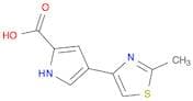 4-(2-methyl-1,3-thiazol-4-yl)-1H-pyrrole-2-carboxylic acid