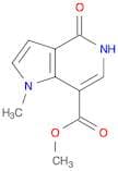 Methyl 4,5-dihydro-1-methyl-4-oxo-1h-pyrrolo[3,2-c]pyridine-7-carboxylate