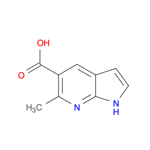 1H-Pyrrolo[2,3-b]pyridine-5-carboxylic acid, 6-methyl-