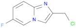 Imidazo[1,2-a]pyridine, 2-(chloromethyl)-6-fluoro-