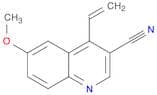 3-Quinolinecarbonitrile, 4-ethenyl-6-methoxy-