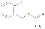 Ethanethioic acid, S-[(2-fluorophenyl)methyl] ester
