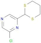 2-Chloro-6-(1,3-dithian-2-yl)pyrazine
