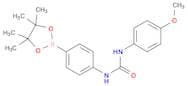 N-(4-methoxyphenyl)-N'-[4-(4,4,5,5-tetramethyl-1,3,2-dioxaborolan-2-yl)phenyl]Urea