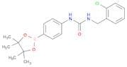 1-(2-Chlorobenzyl)-3-(4-(4,4,5,5-tetramethyl-1,3,2-dioxaborolan-2-yl)phenyl)urea