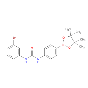 N-(3-bromophenyl)-N'-[4-(4,4,5,5-tetramethyl-1,3,2-dioxaborolan-2-yl)phenyl]Urea