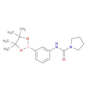 N-[3-(4,4,5,5-tetramethyl-1,3,2-dioxaborolan-2-yl)phenyl]pyrrolidine-1-carboxamide