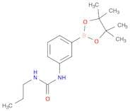 1-Propyl-3-(3-(4,4,5,5-tetramethyl-1,3,2-dioxaborolan-2-yl)phenyl)urea