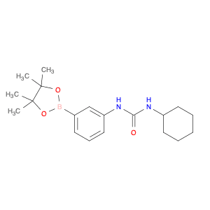 1-cyclohexyl-3-[3-(4,4,5,5-tetramethyl-1,3,2-dioxaborolan-2-yl)phenyl]urea