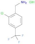 Benzenemethanamine, 2-chloro-4-(trifluoromethyl)-, hydrochloride