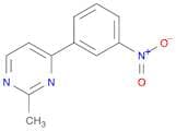 2-Methyl-4-(3-nitrophenyl)pyrimidine