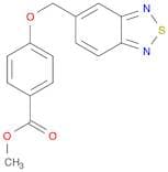 methyl 4-(2,1,3-benzothiadiazol-5-ylmethoxy) benzenecarboxylate