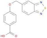 4-(Benzo[c][1,2,5]thiadiazol-5-ylmethoxy)benzoic acid