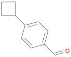 Benzaldehyde, 4-cyclobutyl-