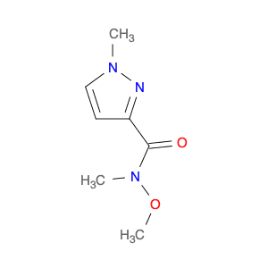 N-Methoxy-N,1-dimethyl-1H-pyrazole-3-carboxamide