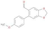 6-(4-Methoxyphenyl)benzo[d][1,3]dioxole-5-carbaldehyde