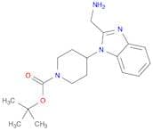 tert-Butyl 4-(2-(aminomethyl)-1h-benzo[d]imidazol-1-yl)piperidine-1-carboxylate