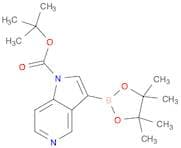 1H-Pyrrolo[3,2-c]pyridine-1-carboxylic acid,3-(4,4,5,5-tetramethyl-1,3,2-dioxaborolan-2-yl)-, 1,1-…
