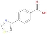 4-(1,3-thiazol-4-yl)benzoic acid