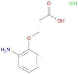 3-(2-Aminophenoxy)propanoic acid hydrochloride
