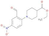 Ethyl 1-(2-formyl-4-nitrophenyl)piperidine-4-carboxylate