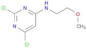 2,6-dichloro-N-(2-methoxyethyl)pyrimidin-4-amine