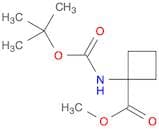 Methyl 1-((tert-butoxycarbonyl)amino)cyclobutanecarboxylate