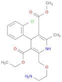 3,​5-​Pyridinedicarboxylic acid, 2-​[(2-​aminoethoxy)​methyl]​-​4-​(2-​chlorophenyl)​-​1,​4-​dihyd…