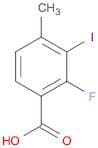 2-Fluoro-3-iodo-4-methylbenzoic acid