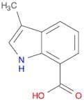 3-Methyl-1H-indole-7-carboxylicacid