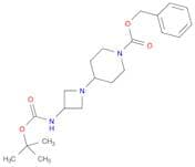 Benzyl 4-(3-((tert-butoxycarbonyl)amino)azetidin-1-yl)piperidine-1-carboxylate