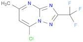 7-Chloro-5-methyl-2-(trifluoromethyl)[1,2,4]triazolo[1,5-a]pyrimidine