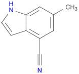 6-Methyl-1H-indole-4-carbonitrile